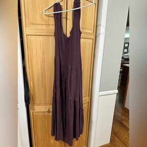 Free People Deep Purple Maxi Dress